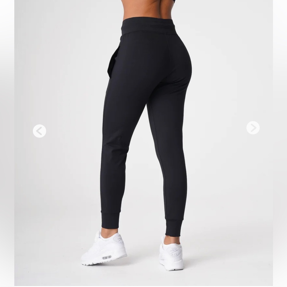 NVGTN Jet Black Joggers - Picture 2 of 5
